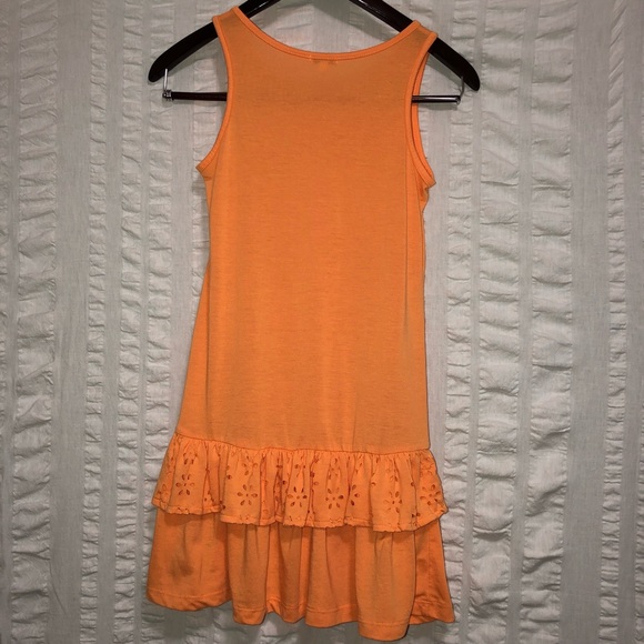 Splendid Laser Cut Ruffle Dress - Picture 2 of 5